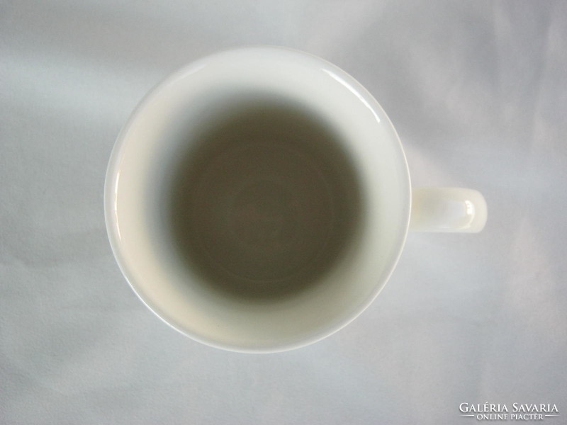 Zsolnay porcelán kapucsínós hosszú kávés bögre