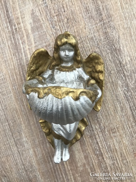 Angel holy water holder