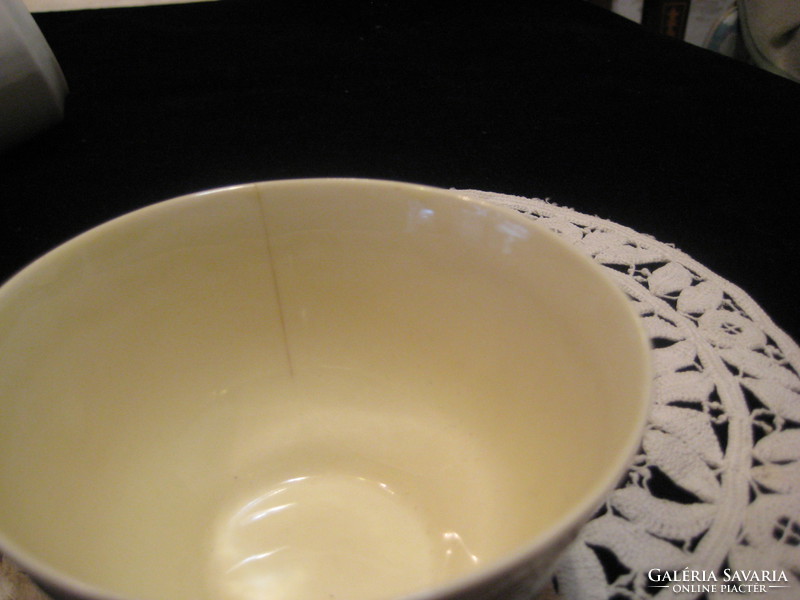 Zsolnay cornflower tea cup, 102 mm with a tiny crack
