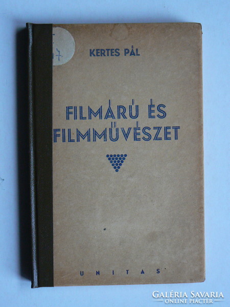 FILMÁRÚ ÉS FILMMŰVÉSZET 1943, KÖNYV JÓ ÁLLAPOTBAN