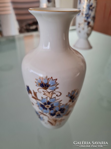 16 Cm zsolnay cornflower vase