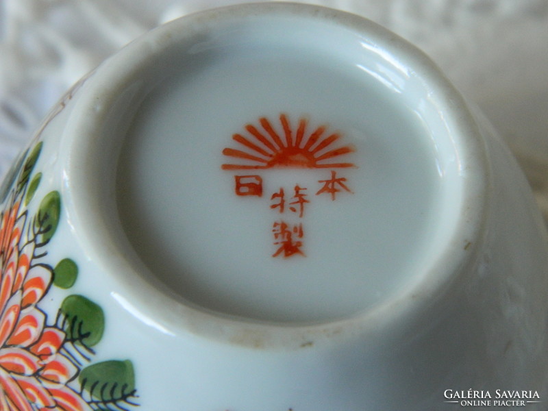 Japán Tokusei kézzel festett porcelán váza 1950
