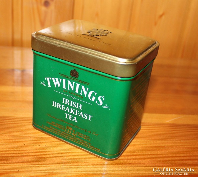 Old metal twinnings tea box