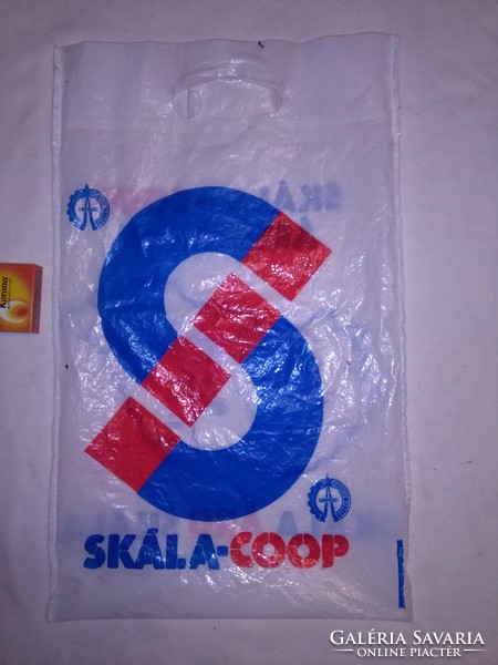 Retro scale coop store advertising bag, bag, packing material
