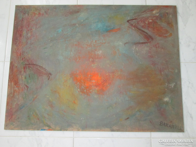 Bakányi gyula painting 60 x 80 cm