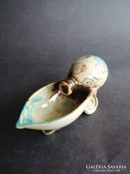Szilágy glazed ceramic ornament - ep