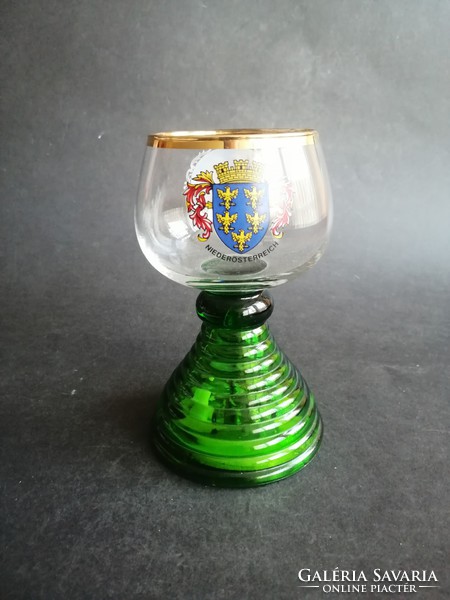 Austrian st. Glass goblet glass pitcher making music while drinking in Pölten - ep