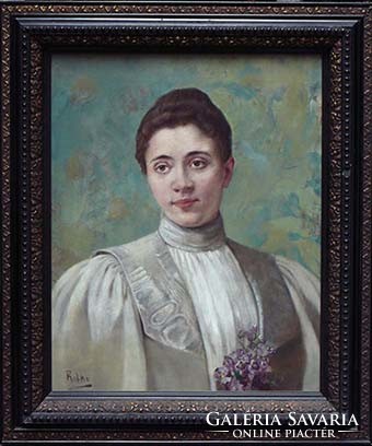 Female portrait: rotky jan von