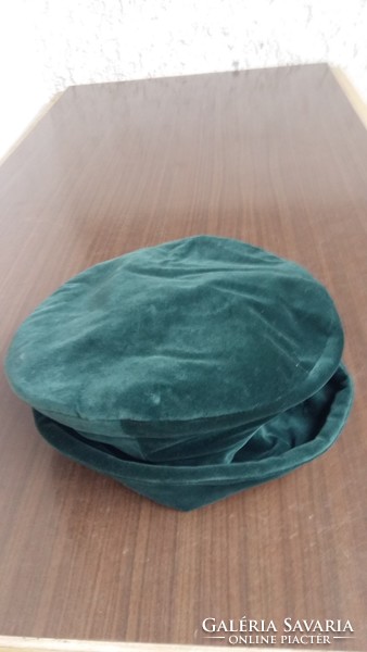 Zöld  női kalap