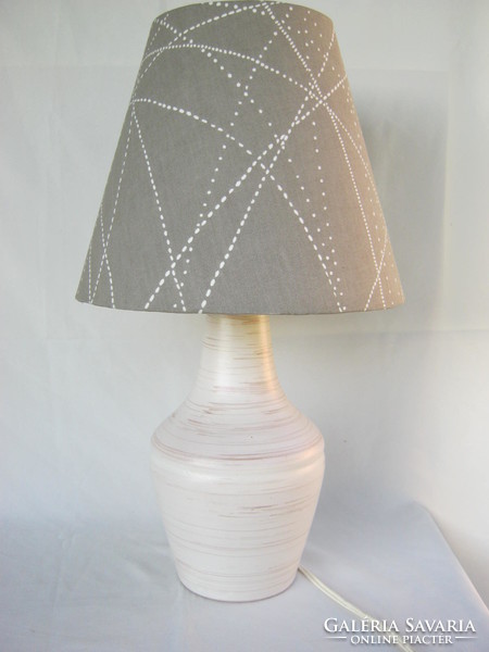 Retro ... Hungaria ceramic craftsman hsz table lamp