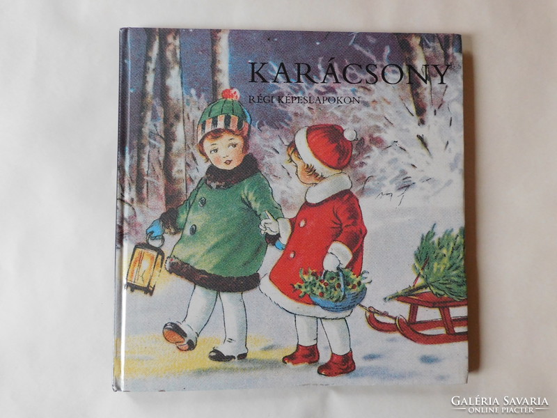 Christmas old postcards - nostalgia book