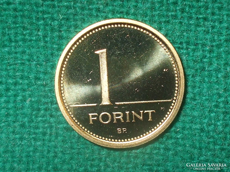 1 Forint 2006! Only 7,000 pcs. ! Mirror beat! It was not in circulation! It's bright!