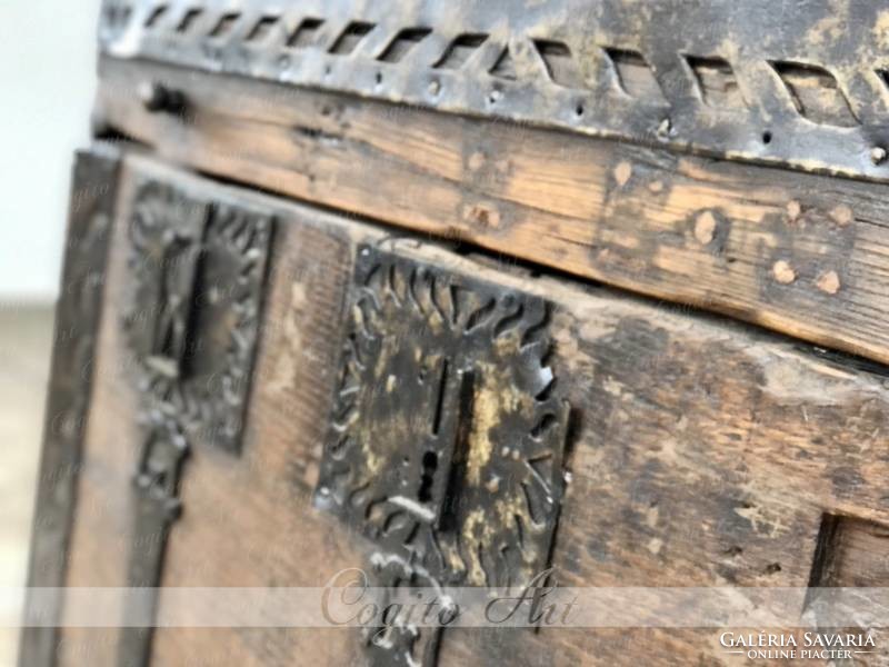 Antique 300 year old baroque money box