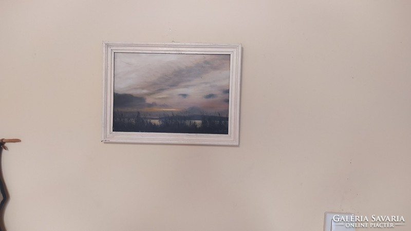 Balázs Boda landscape painting 37x27 cm
