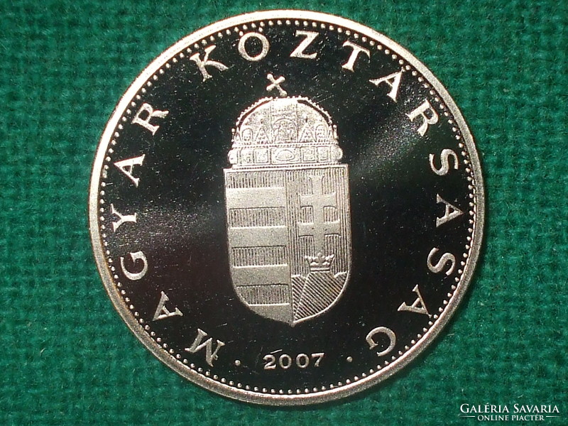 10 Forint 2007! Only 7,000 pcs. ! Mirror beat! It was not in circulation! It's bright!