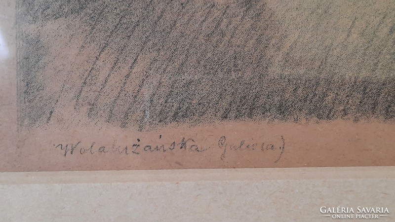 Varjak és holtak (litográfia, azonosítatlan jelzés, 36x51 cm) tragédia, háború, Galícia?