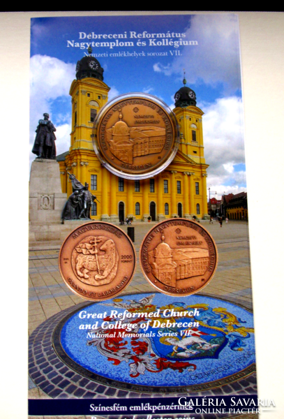 2020 - Debrecen Reformed Great Church - National Monument - 2000 ft. - capsule, with mnb description