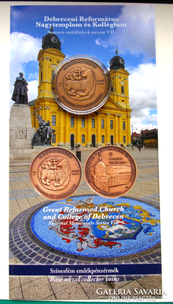 2020 – Debreceni Református Nagytemplom- Nemzeti emlékhely - 2000 Ft - kapszulában, MNB ismertetővel