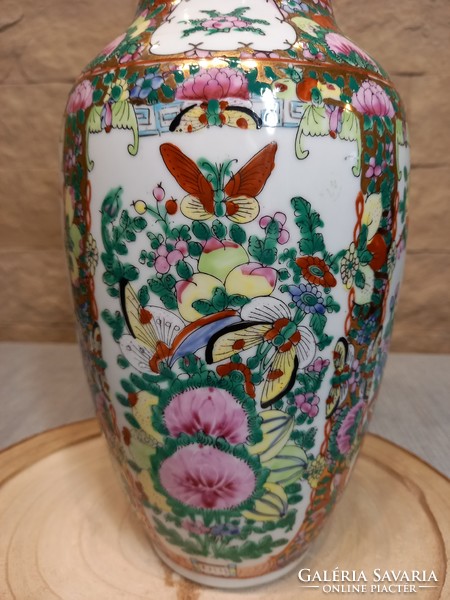 Kínai váza-30 cm-(1980-90)