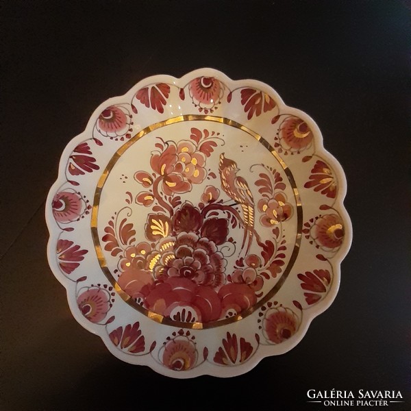 Beautiful hand painted wall plate 15 cm