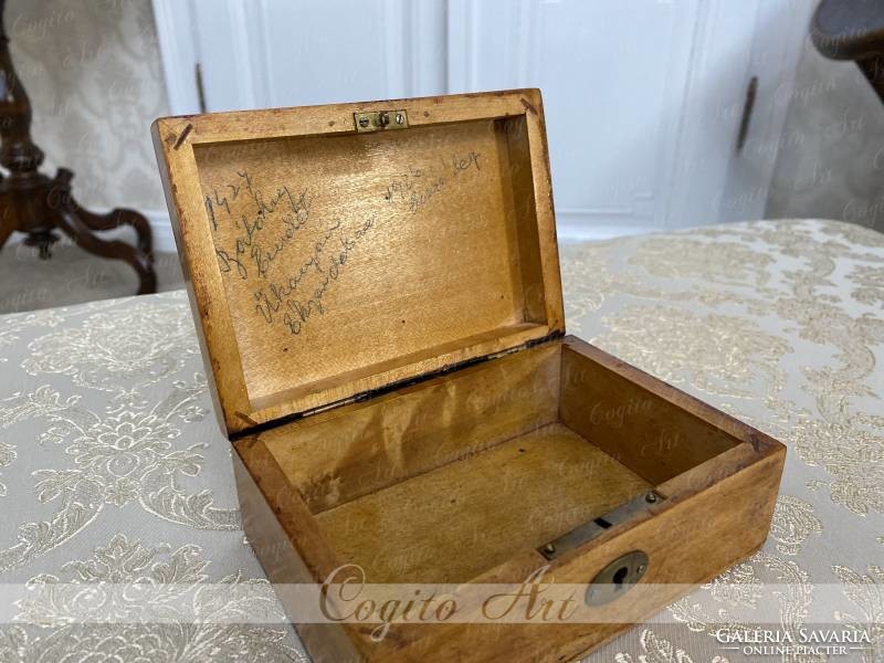 Antique box restored