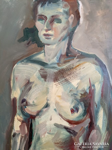 Modern nude oil painting