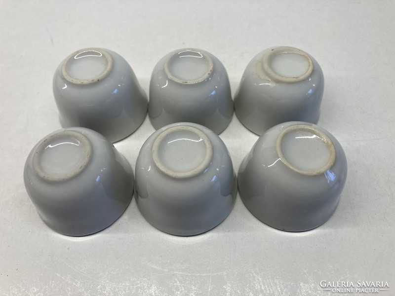 Porcelán szakés pálinkás pohárkák