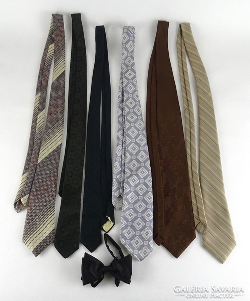 1H051 Retro nyakkendő csomag 6+1 darab