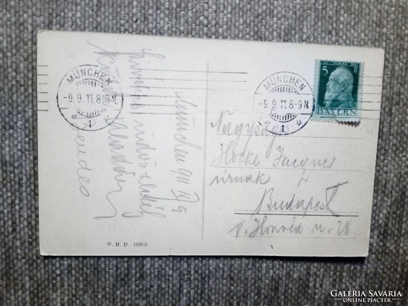 2 pcs postcards (Munich 1911)