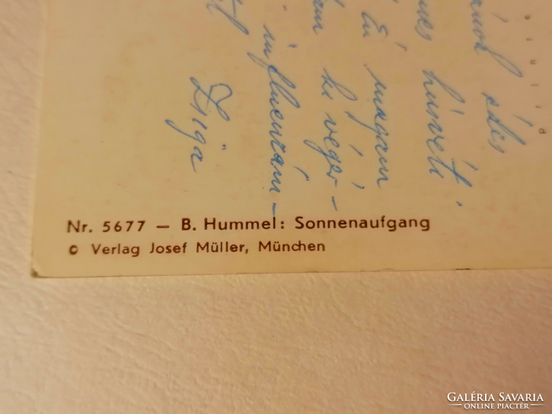 B. Hummel: sonnenaufgang (sunrise) no. 5677 (54)