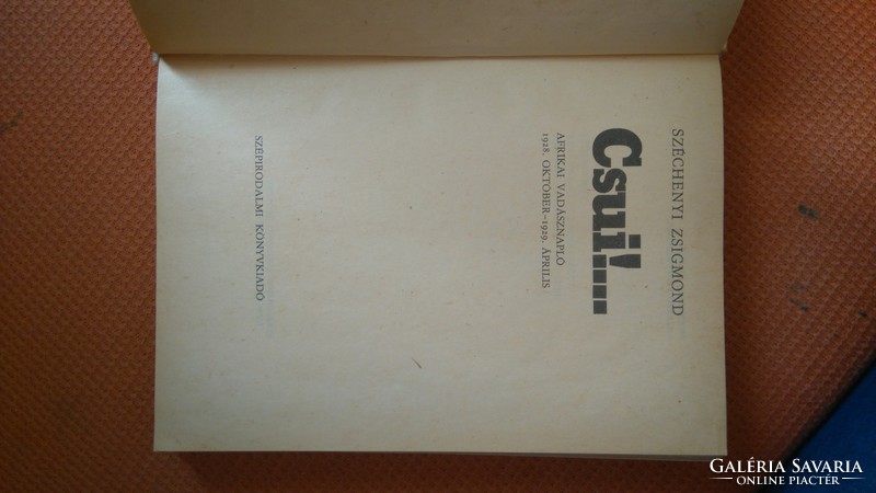 Széchenyi Sigismund-Chui! -1982 Fiction