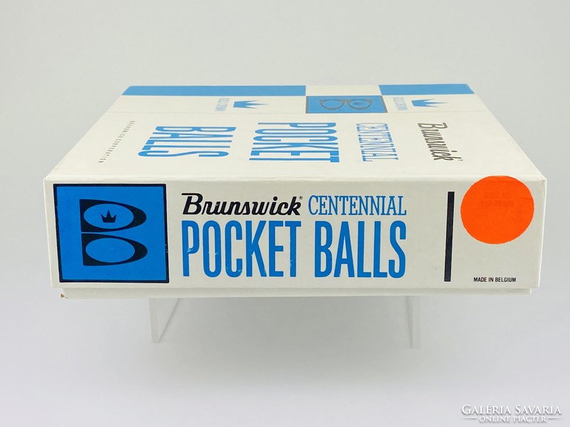 Brunswick centennial billiard ball set
