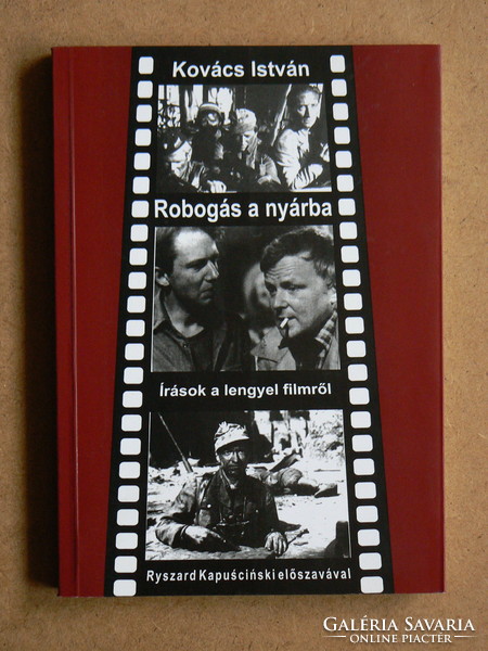 Scootering into the summer (writings on Polish film) István kovács 1998, book in good condition,