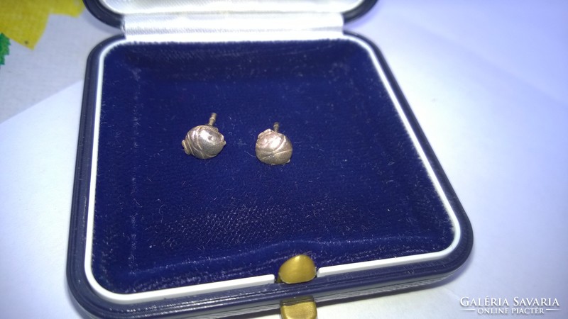 Fish silver stud earrings 925