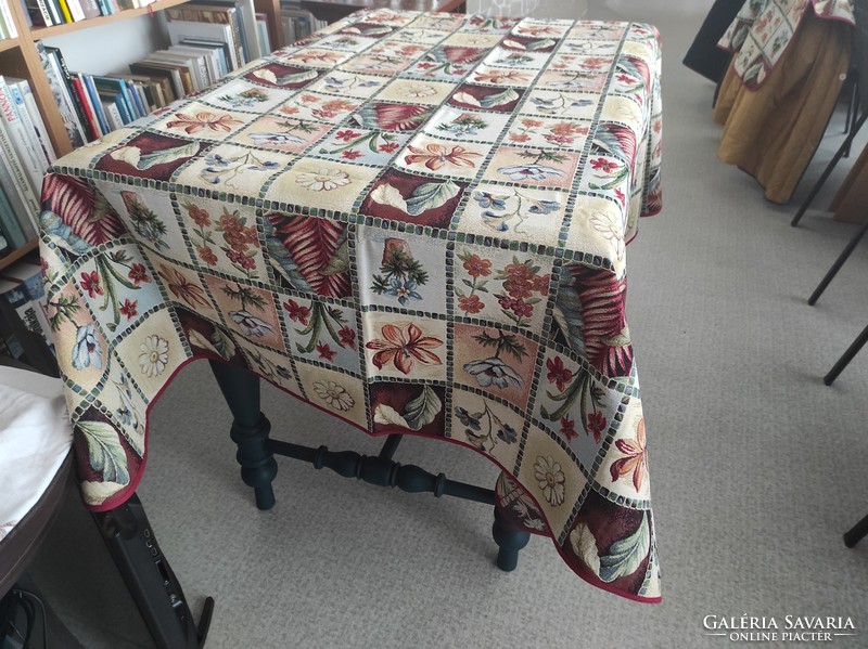 New, very beautiful, unique, festive tablecloths made of tapestry material