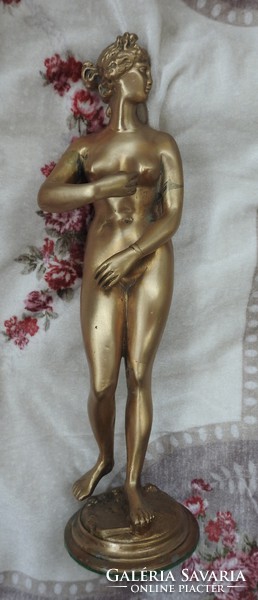 Female nude - copper sculpture sculpture