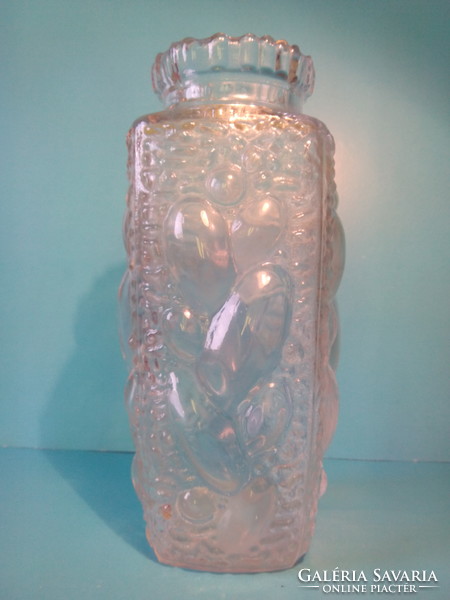 Antique old rare collector's glass vase jiri brabec - sklo union
