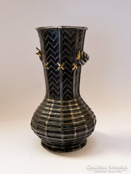 Christofle & Cie váza,Émile Reiber,unikum!