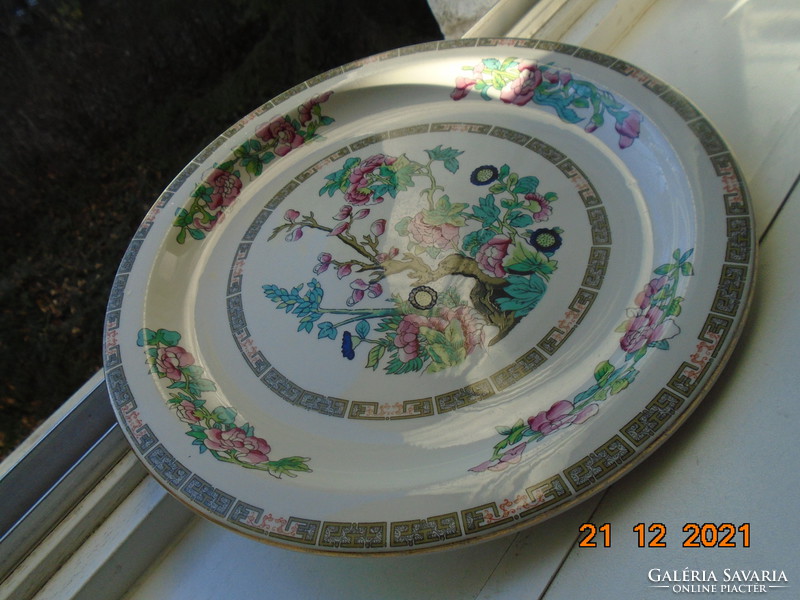 Decorative oriental flower pattern in english bowl with bridgwood sampsonite