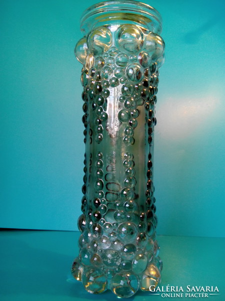 Mcm pop art really unique glass vase from Czech artist collectors