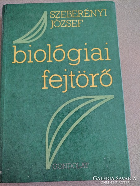Szeberényi József: Biológiai ​fejtörő (1985)