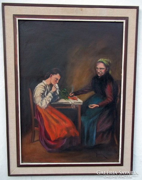 Illencz Lipót (1882-1950) Olaj-vászon