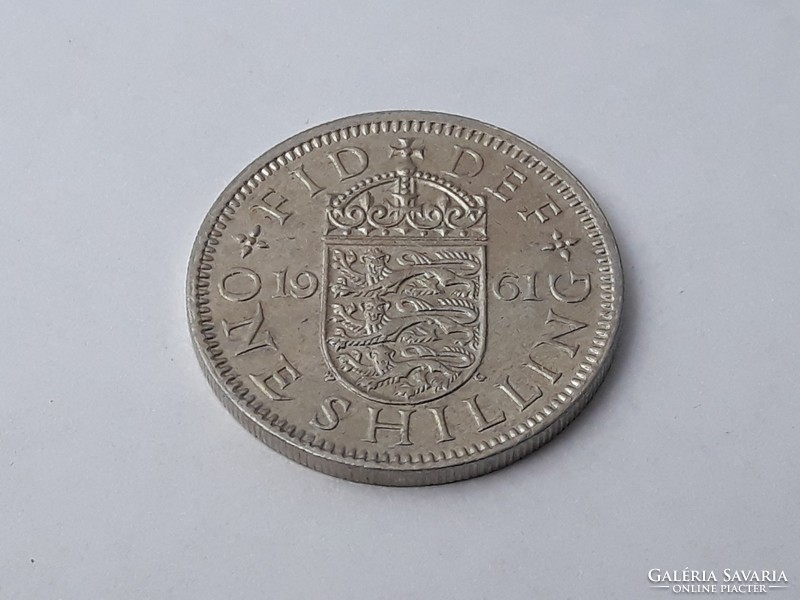 British, English 1 shilling 1961 coin - United Kingdom England 1 shilling 1961 foreign coin