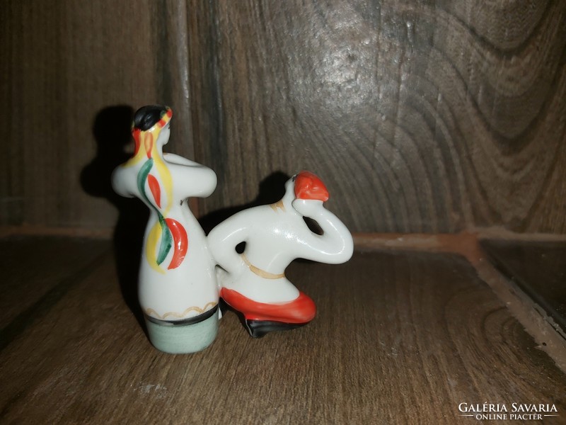 Soviet zhk polonne russian porcelain dancing dancer nipp figure figurine piece