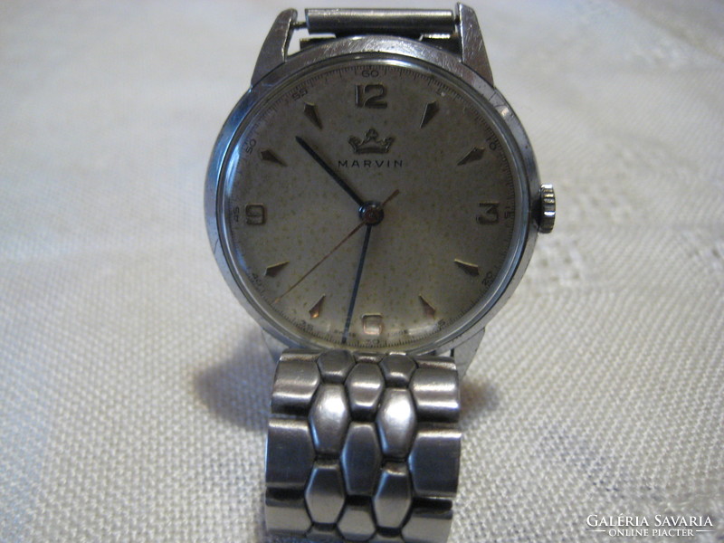 Marvin, Swiss old, wristwatch, working, 37 mm