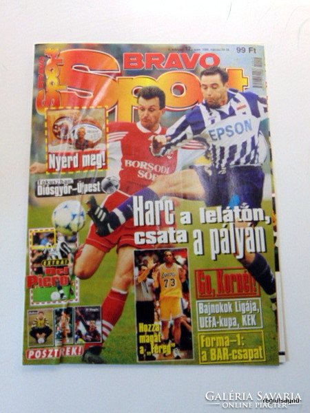 1999 March 24 - 30 / bravo sport / birthday original newspaper :-) no .: 20412