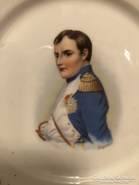 Napóleon dísz tányér.