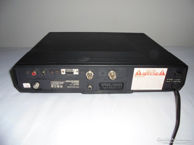 ALBA szatelit műholdvevő - Retro TV antenna elektronikai eszköz - 1988-as
