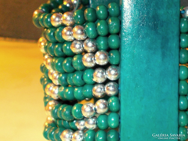 Retro 10 row cleopatra style vintage bracelet - attractive jewelry