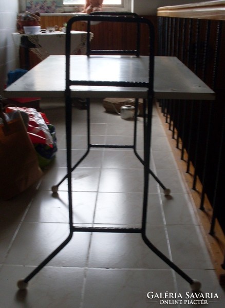 Retro wrought iron table, garden table